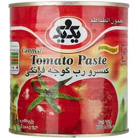 قیمت رب گوجه فرنگی یک و یک با کیفیت ارزان + خرید عمده